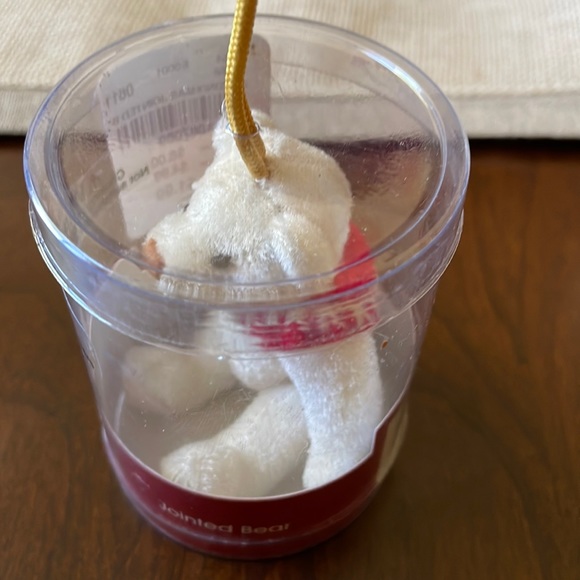 Rare Gund Holiday countdown to Christmas Mini Jointed bear ornament - Picture 7 of 7